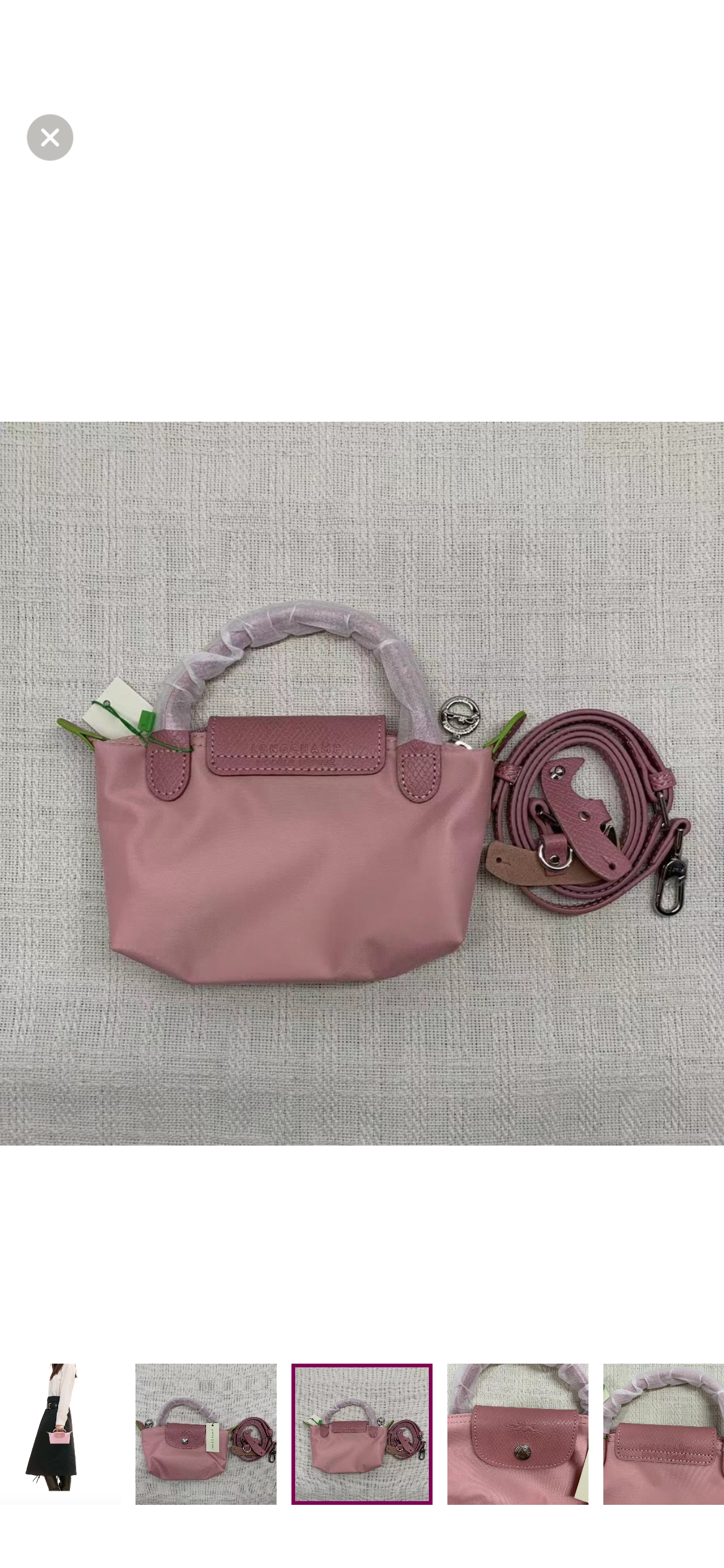 xs Pink Crossbody with Strap
