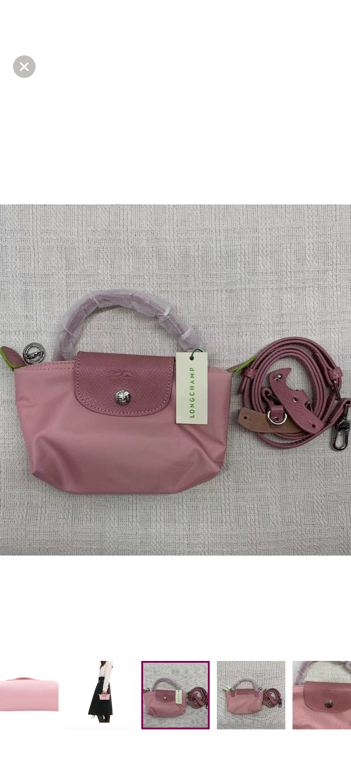 xs Pink Crossbody with Strap